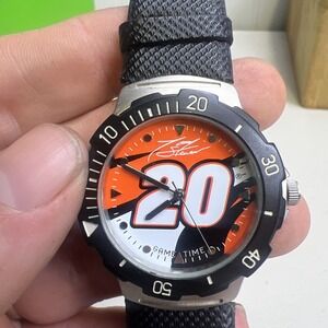 Tony Stewart NASCAR #20 Orange & Black Watch